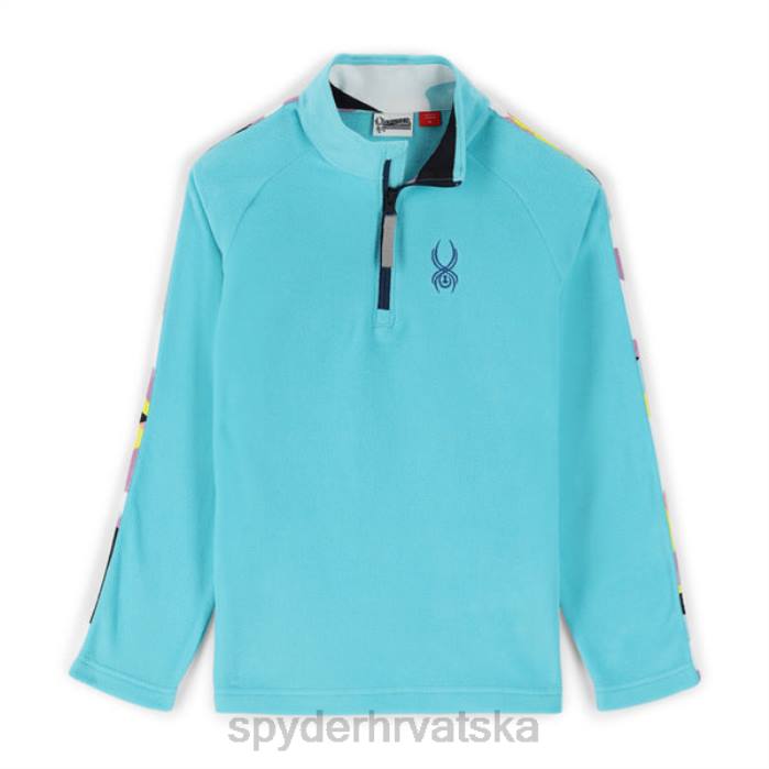 Spyder dječaci brzina pola zip N4X8586 odjeća bahama plava