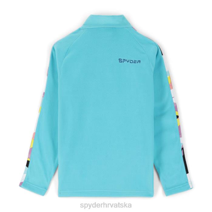 Spyder dječaci brzina pola zip N4X8586 odjeća bahama plava
