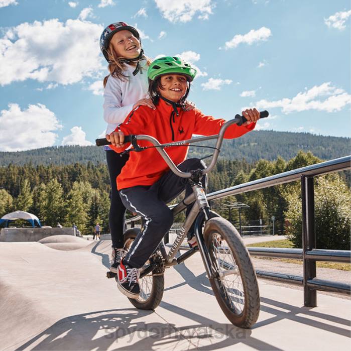 Spyder dječaci brzina pola zip N4X8587 odjeća vulkan