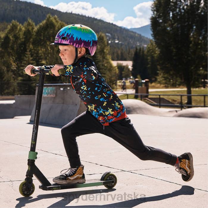 Spyder dječaci digitalni poluzip N4X8589 odjeća digi bug