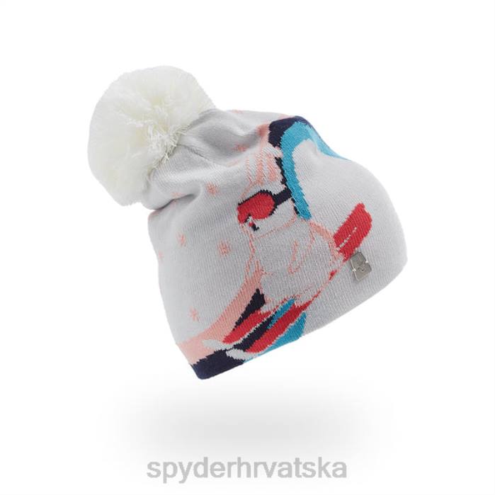 Spyder djevojke ski zeko pom N4X8670 pribor bijela