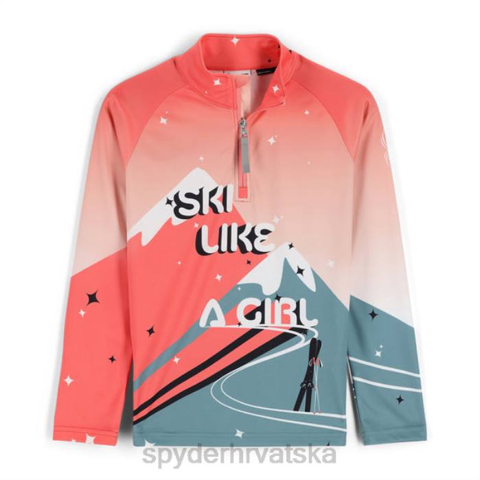 Spyder djevojke površinski poluzatvarač N4X8598 odjeća tundra