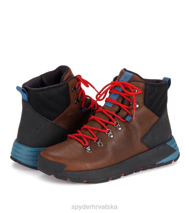 Spyder muškarci crni rep N4X8225 cipele četkica smeđa