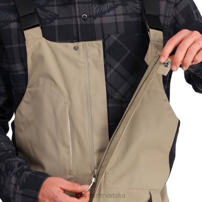 Spyder muškarci teren bib N4X899 odjeća šumski vuk