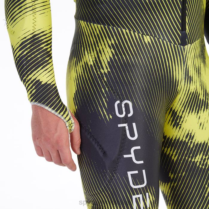 Spyder muškarci devet devedeset N4X8126 odjeća crni citron