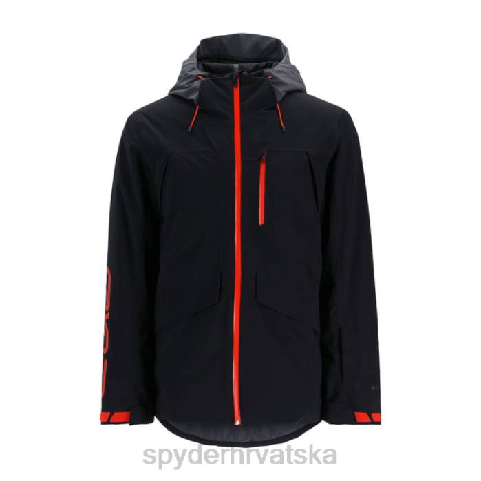 Spyder muškarci himna N4X846 odjeća crni vulkan