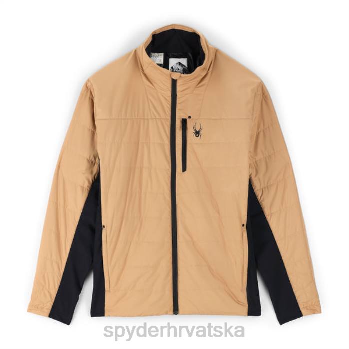 Spyder muškarci klizanje N4X860 odjeća tanin crni