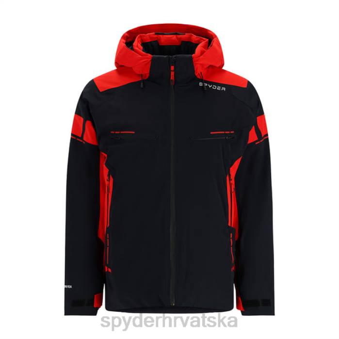 Spyder muškarci monterosa N4X837 odjeća crni vulkan