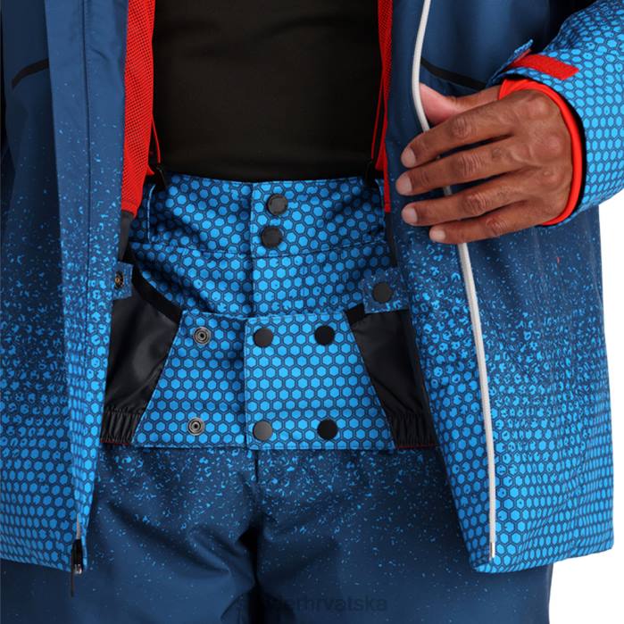 Spyder muškarci početnica N4X831 odjeća izblijedjeli geo kolegij