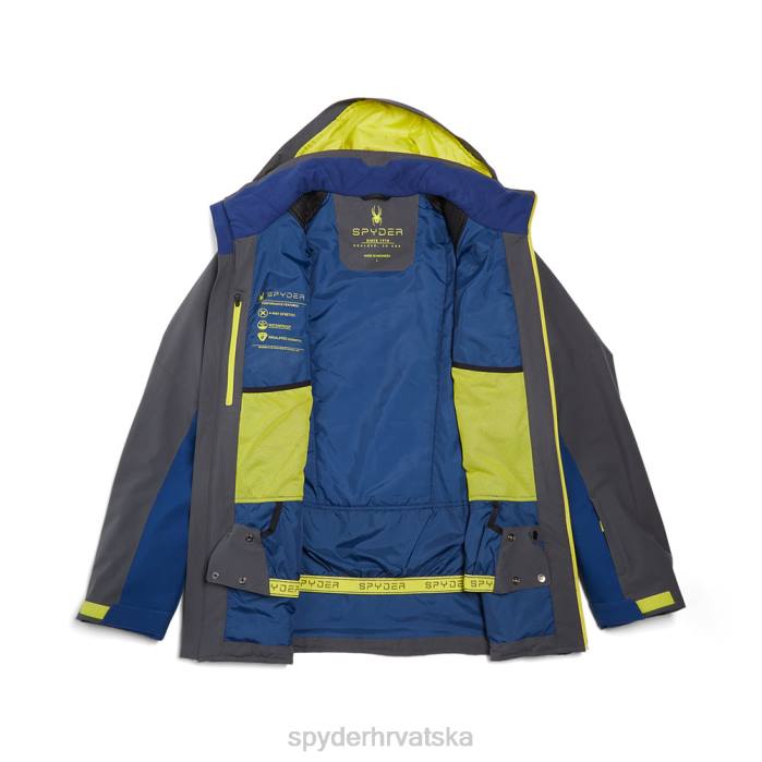 Spyder muškarci početnica N4X833 odjeća ebanovina citron