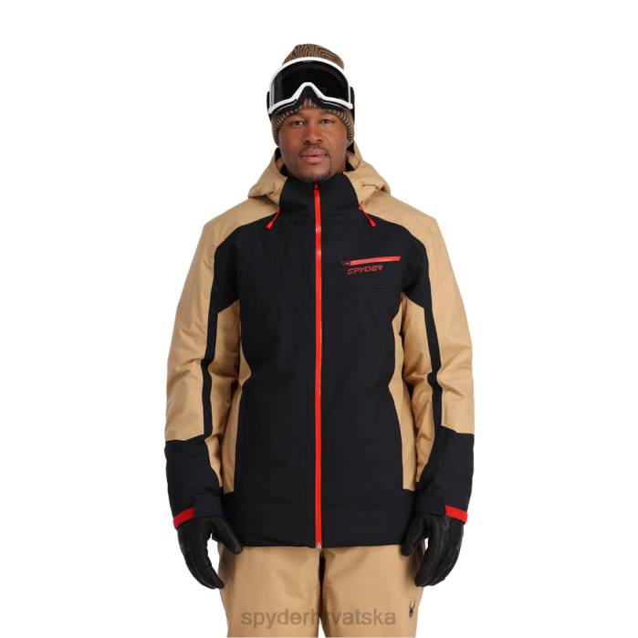 Spyder muškarci sedamdeset osam N4X848 odjeća crni tanin