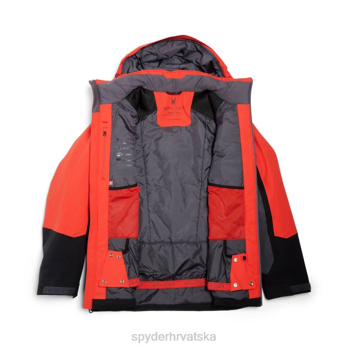 Spyder muškarci sedamdeset osam N4X861 odjeća vulkanska crna