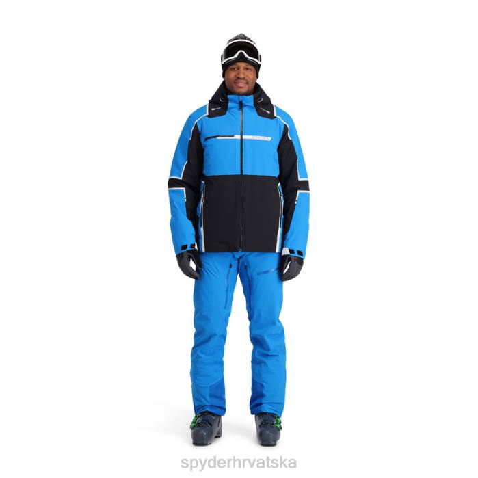 Spyder muškarci titan N4X841 odjeća sveučilišni crnac