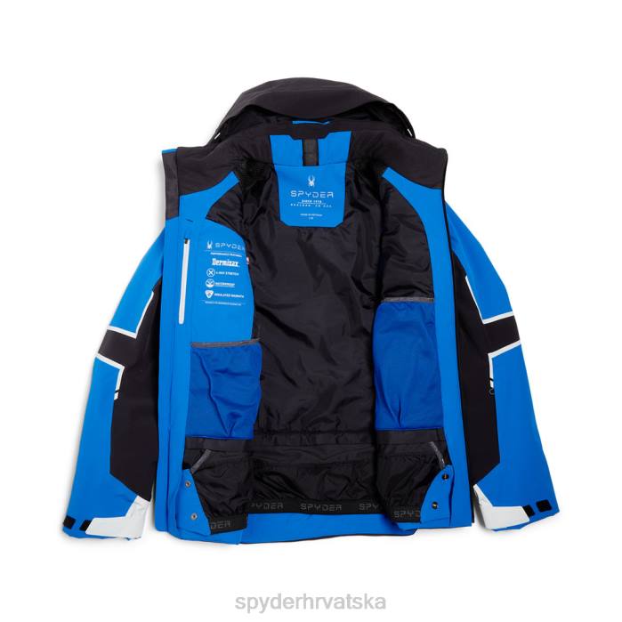 Spyder muškarci titan N4X841 odjeća sveučilišni crnac