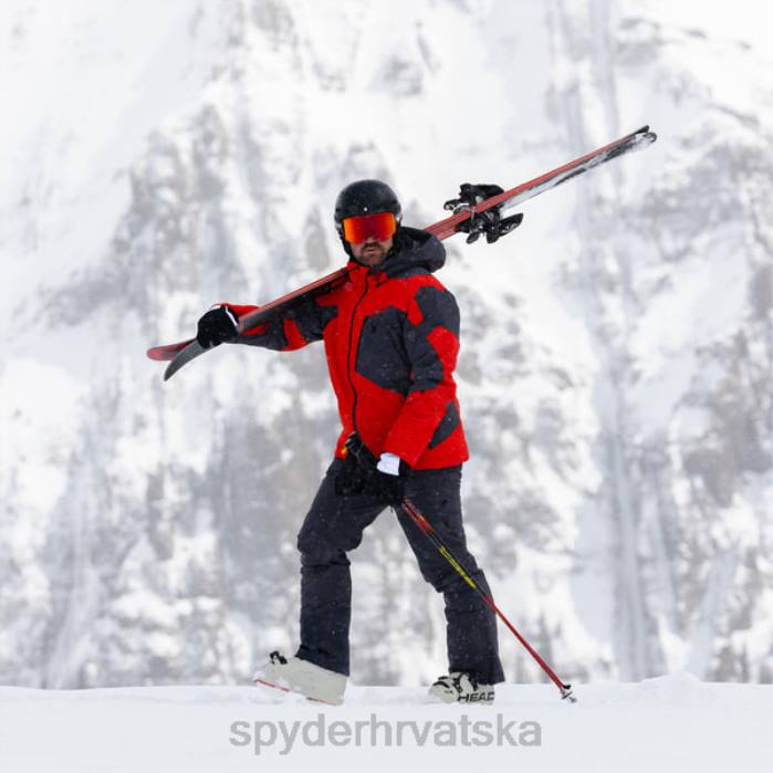 Spyder muškarci vođa N4X818 odjeća vulkanska ebanovina