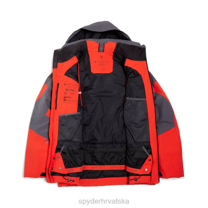 Spyder muškarci vođa N4X818 odjeća vulkanska ebanovina