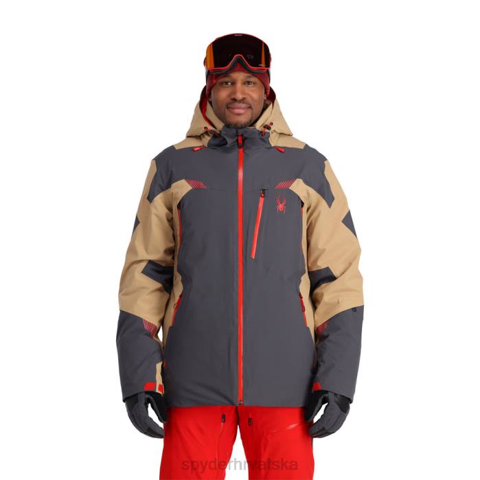 Spyder muškarci vođa N4X820 odjeća tanin ebanovine