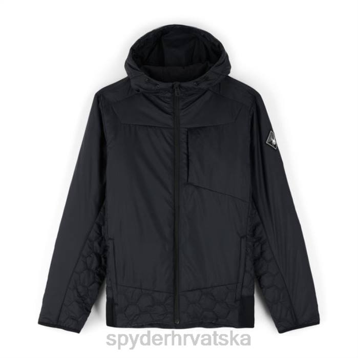 Spyder muškarci vođa grafen s kapuljačom N4X823 odjeća crno