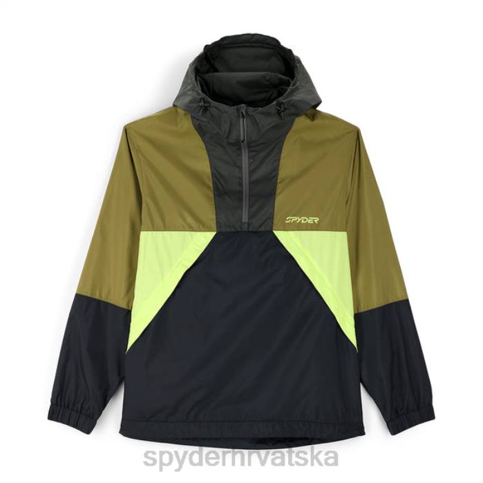 Spyder muškarci belford vjetrovka N4X810 odjeća odr crni