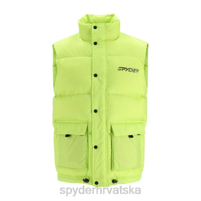 Spyder muškarci vjetrobranski prsluk N4X8220 odjeća visoki napon