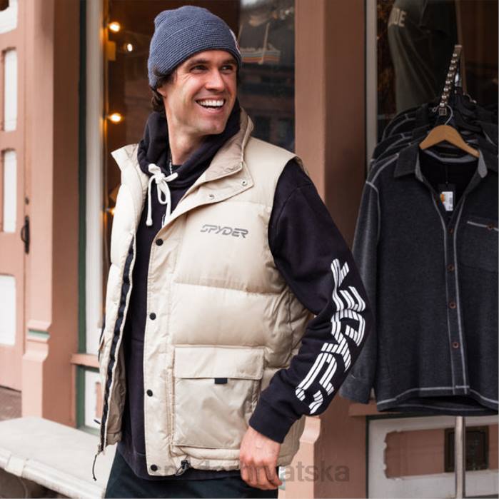 Spyder muškarci vjetrobranski prsluk N4X8221 odjeća safari