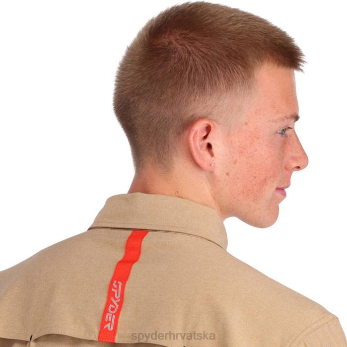 Spyder muškarci kanjon majica dugih rukava N4X8136 odjeća tanin
