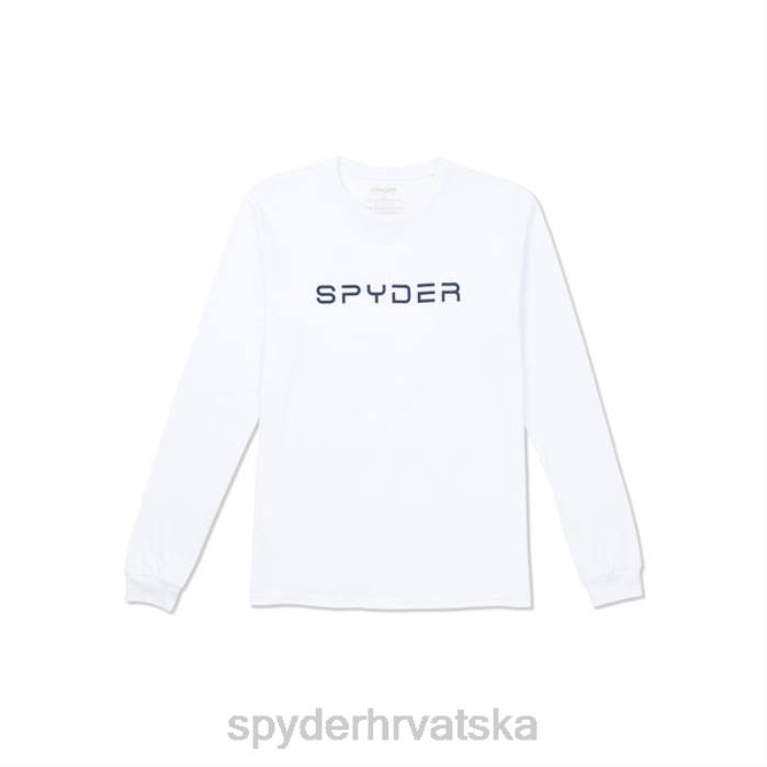 Spyder muškarci slalom dugi rukav N4X8134 odjeća bijela