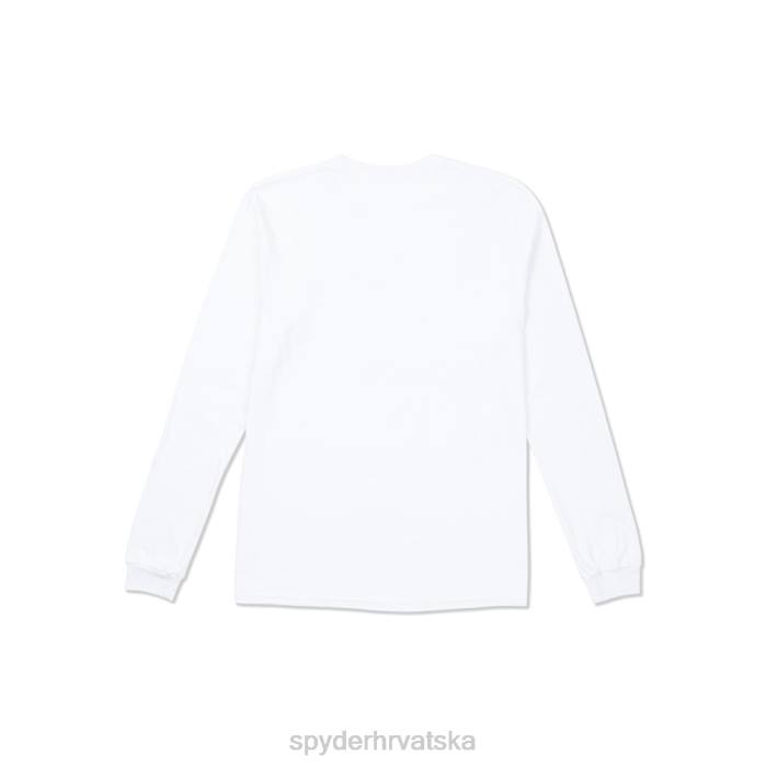 Spyder muškarci slalom dugi rukav N4X8134 odjeća bijela