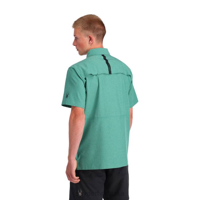 Spyder muškarci canyon majica kratkih rukava N4X8140 odjeća zeleno zeleno