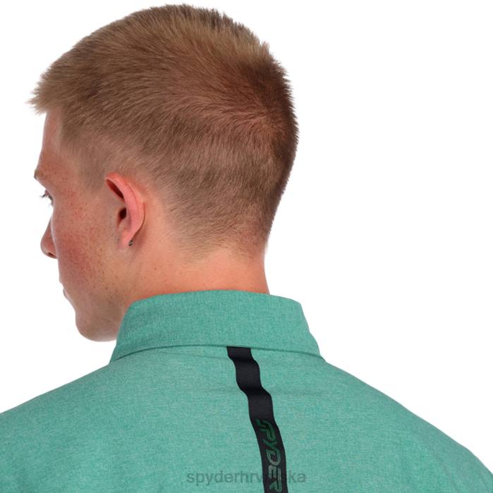 Spyder muškarci canyon majica kratkih rukava N4X8140 odjeća zeleno zeleno
