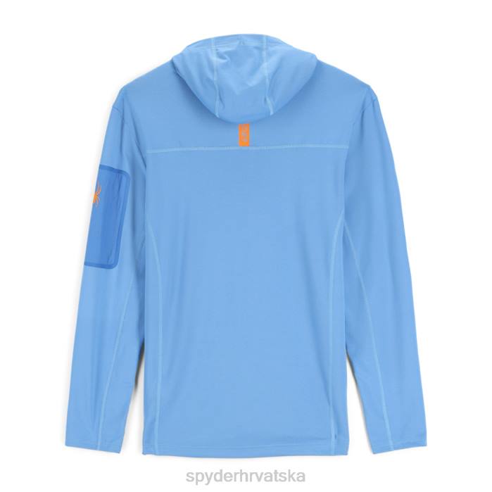 Spyder muškarci arc graphene tech majica s kapuljačom N4X8212 odjeća chambray