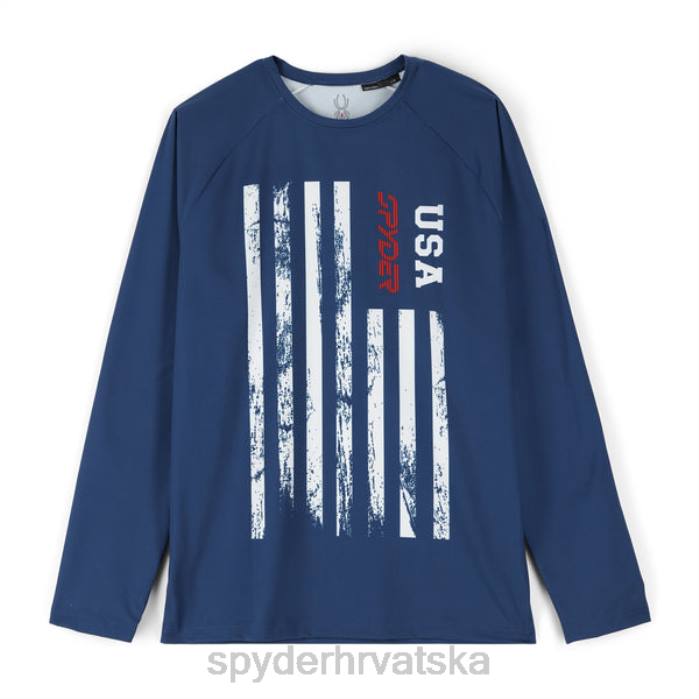 Spyder muškarci pumpa dugih rukava s okruglim izrezom N4X8152 odjeća usa bezdan