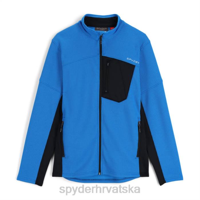 Spyder muškarci bandit full zip N4X8189 odjeća sveučilišni crnac