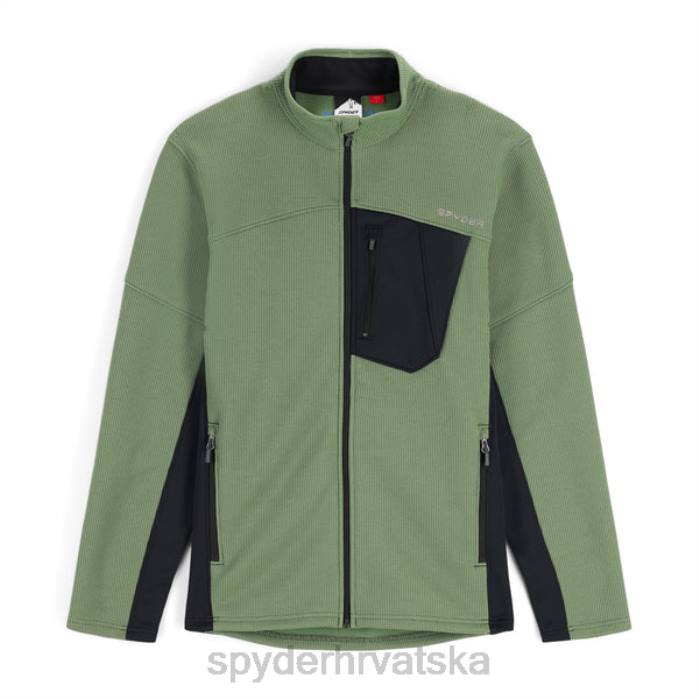 Spyder muškarci bandit hybrid full zip N4X8176 odjeća bor