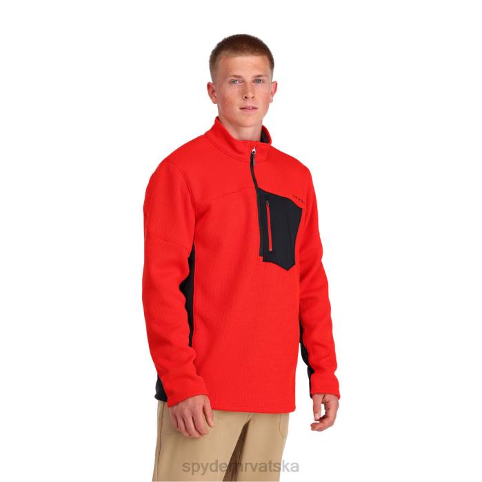 Spyder muškarci bandit pola zip N4X8171 odjeća vulkan