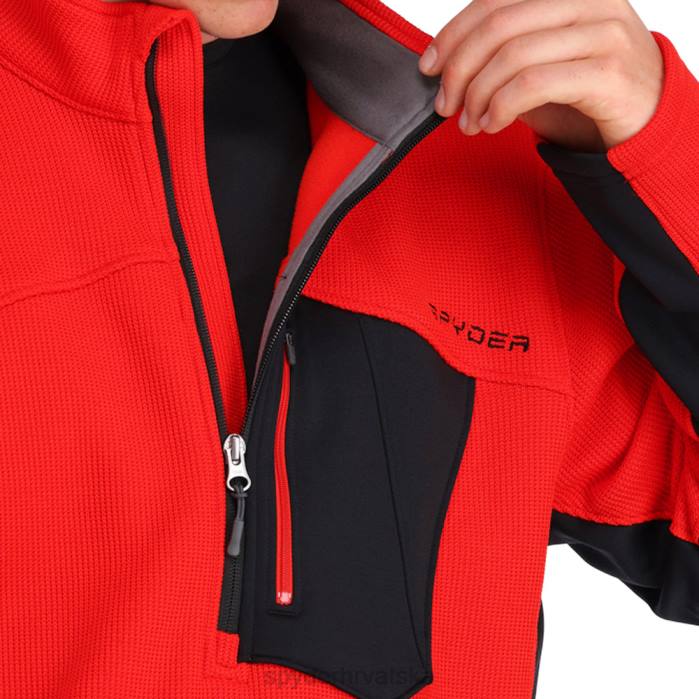 Spyder muškarci bandit pola zip N4X8171 odjeća vulkan