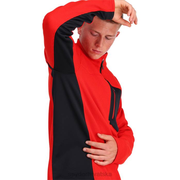 Spyder muškarci bandit pola zip N4X8171 odjeća vulkan