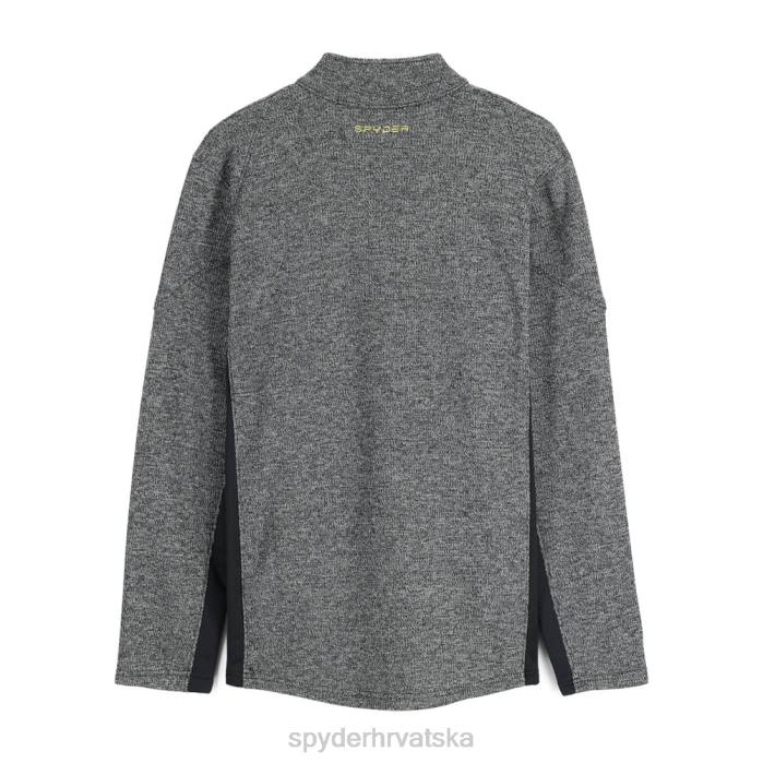 Spyder muškarci bandit pola zip N4X8172 odjeća crni citron