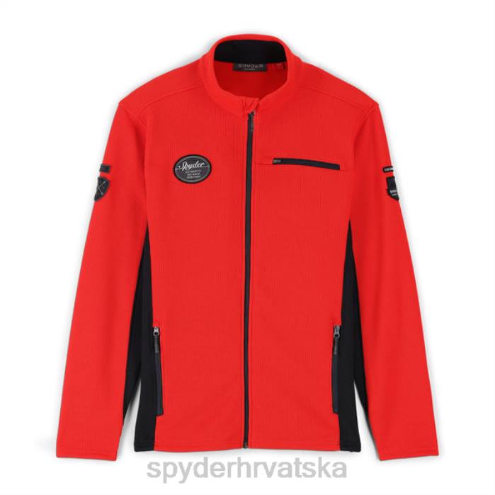 Spyder muškarci bandit wengen puni zip N4X8182 odjeća vulkan