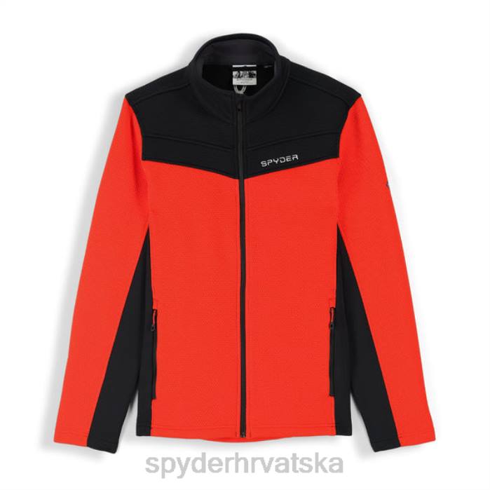 Spyder muškarci encore full zip N4X8187 odjeća vulkanska crna