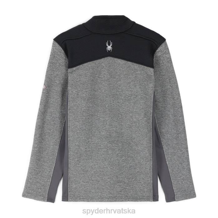 Spyder muškarci encore full zip N4X8191 odjeća crna ebanovina