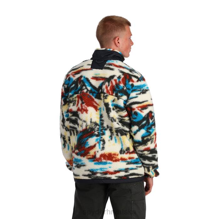 Spyder muškarci šerman šerpa N4X8198 odjeća boje vanilije po brojevima