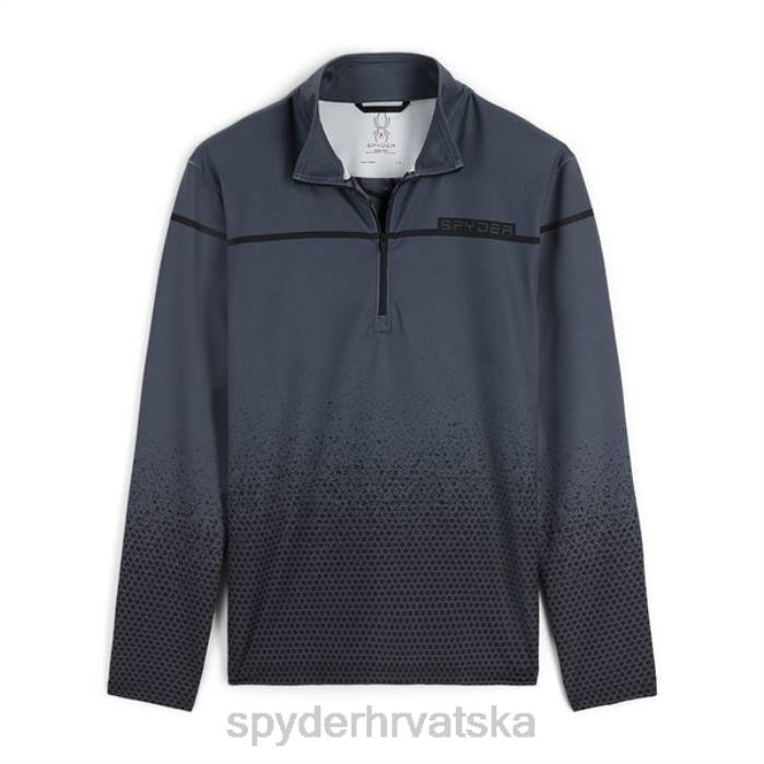 Spyder muškarci duh '78 pola zip N4X8149 odjeća izblijedjela geo ebanovina