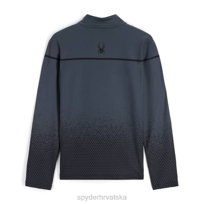 Spyder muškarci duh \'78 pola zip N4X8149 odjeća izblijedjela geo ebanovina