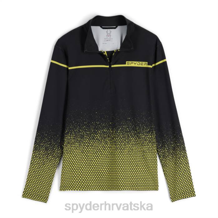 Spyder muškarci duh '78 pola zip N4X8157 odjeća izblijedjeli geo citron