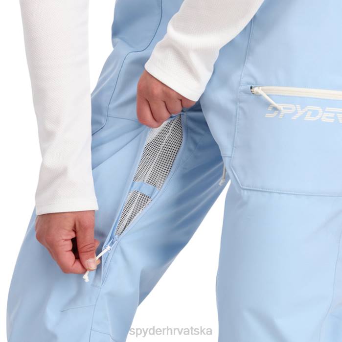 Spyder žene teren bib N4X8356 odjeća prah plavi visoki napon