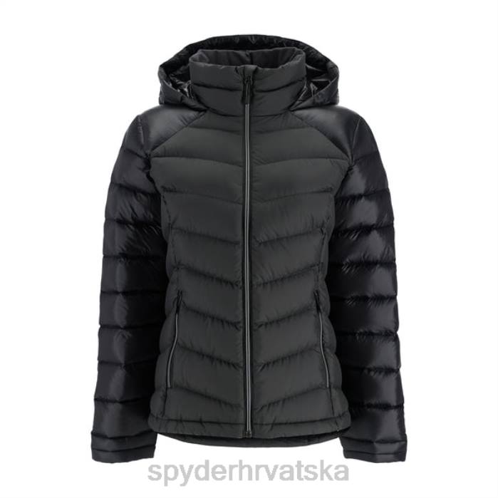 Spyder žene bezvremenski s kapuljačom N4X8338 odjeća crno