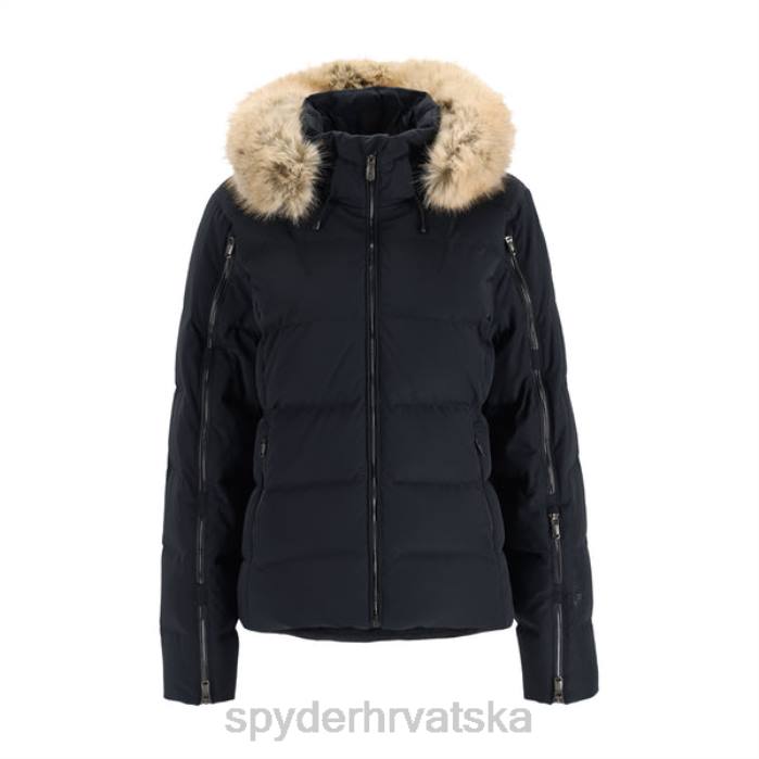 Spyder žene padajuće umjetno krzno N4X8334 odjeća crno