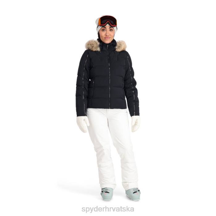 Spyder žene padajuće umjetno krzno N4X8334 odjeća crno