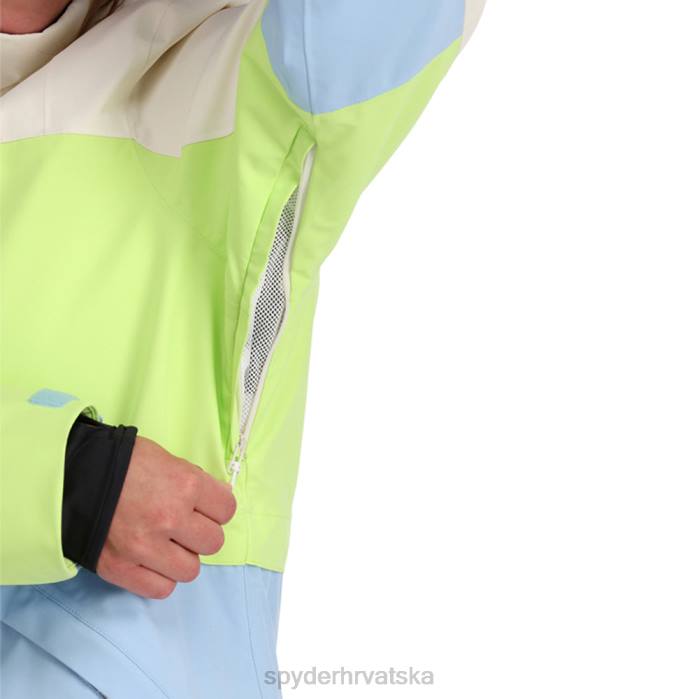 Spyder žene polje N4X8307 odjeća prah plavi visoki napon